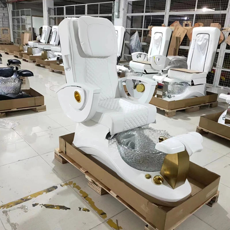 Modern Luxury Cheap Price Foot Spa Massage Pedicure Chair Nail Salon Furniture Electric Pipeless Whirlpool