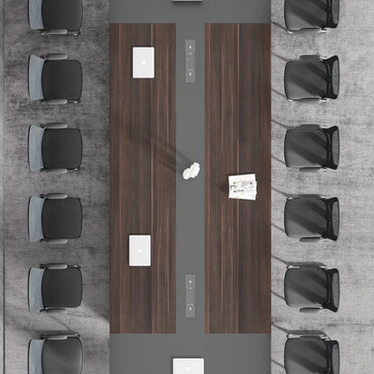 Computer standing conference table—metal design