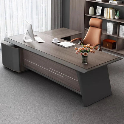 Storage Modern Office Desks Workstation Computer Desktop Reception Office Table Drawers Scrivania Con Cassetti Luxury Furniture