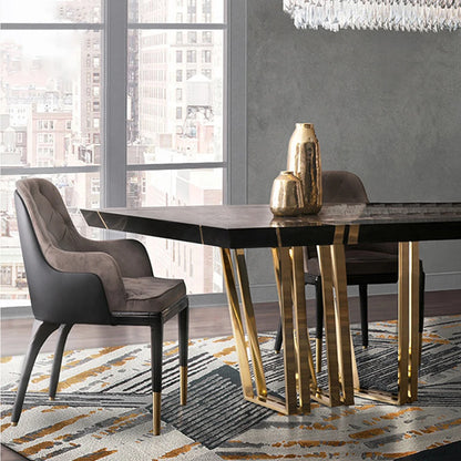legant Luxury Marble Dining Table Set – Modern Design with 8 Chairs