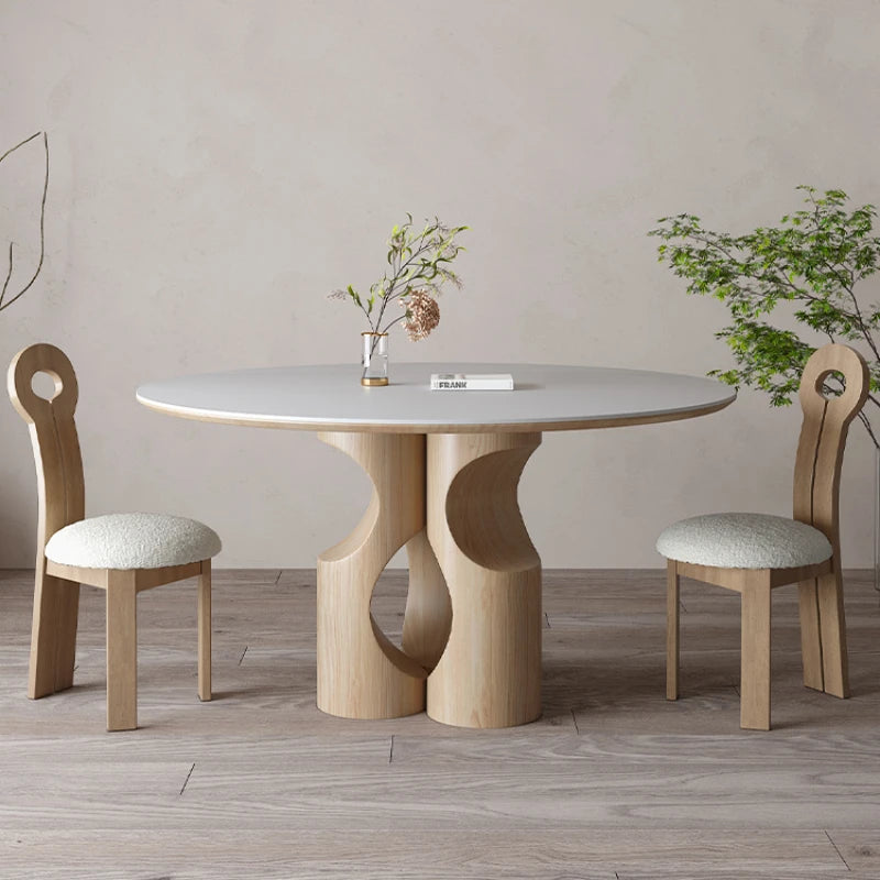 Modern Elegant oval dining Set