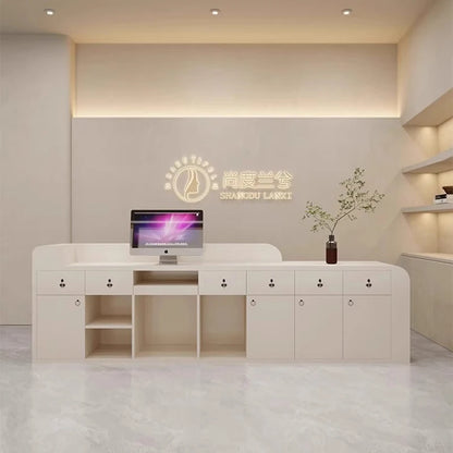 Luxurious Reception Counter for Stores and Salons