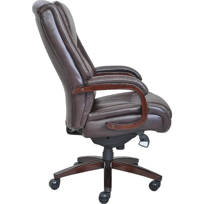 Office Chair,Traditional High Back with Upholstered Seat and Built-in Lumbar Support,Ergonomic,Composite Leather Executive Chair