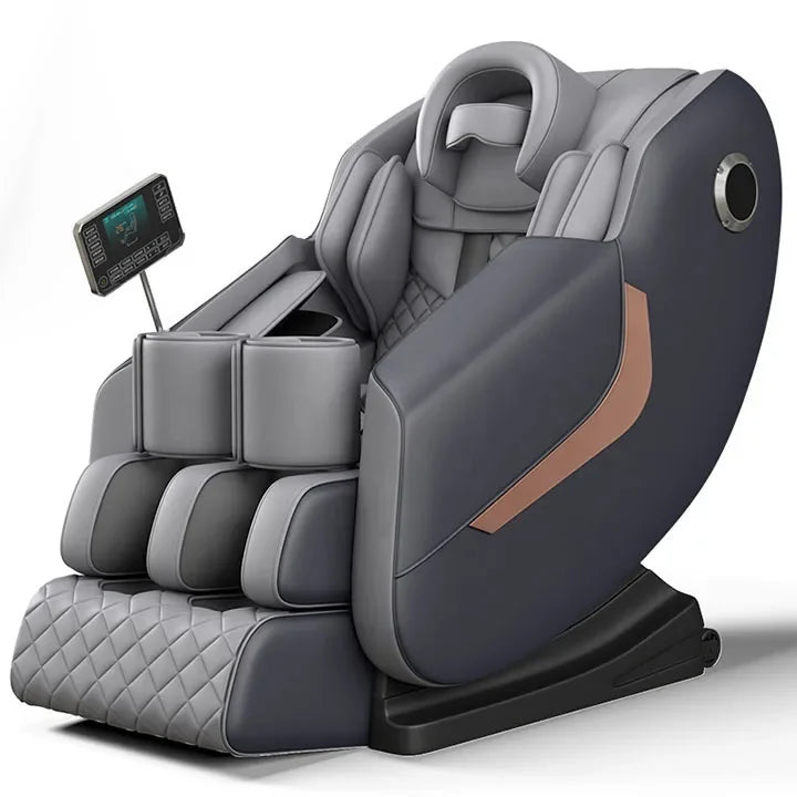 China OEM/ODM Super Long SL Track Massage Chair – Calf Stretch and Music Speakers for Enhanced Relaxation.