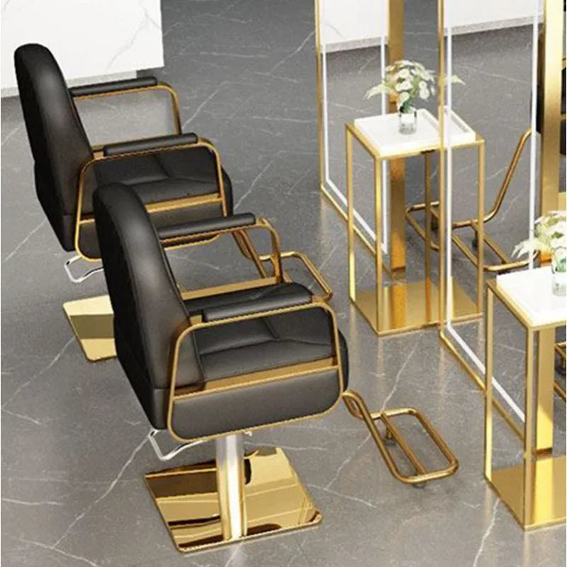 Furniture Manicure Salon Armchair Beauty Master Chair Wheels Beautician Stool Hydraulic Professional Sillas Doradas Pedicure Spa
