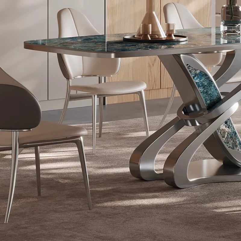 Modern Luxury Dining Table Restaurant Free Shipping Japanese Center Dining Table Hotel Lobby Restaurant Table A Manger Furniture
