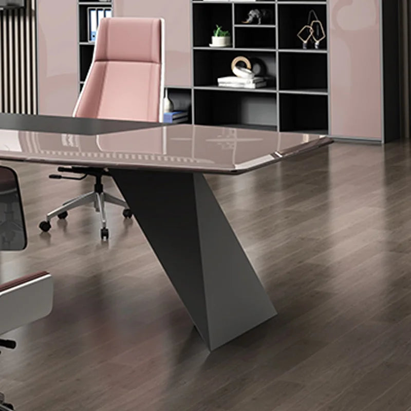 Pink Drawers Office Desks Reception Vanity Keyboard Conference Office Desks Modern European Scrivania Ufficio Lavoro Furnitures