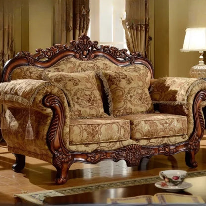 Wood Two Seater Fancy Sofas Bedroom Relaxing Lounge Armchair Lazy Sofas Recliner Floor Luxury Woonkamer Banken Home Furniture