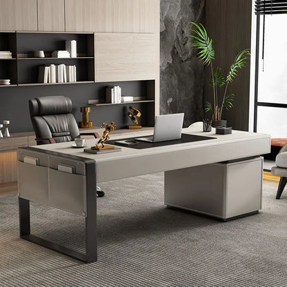 Workbench Makeup Office Desk Corner Computer Meeting Cheap Drafting Corner Office Desk Console Scrivania Angolare Furniture HDH