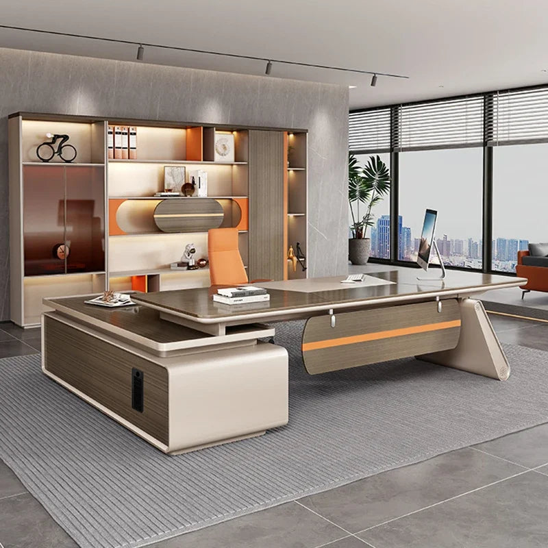 Professional Office Executive Desk Reading Home Computer Offices Room Desks Offer Accessories Auxiliary Table Study Furniture
