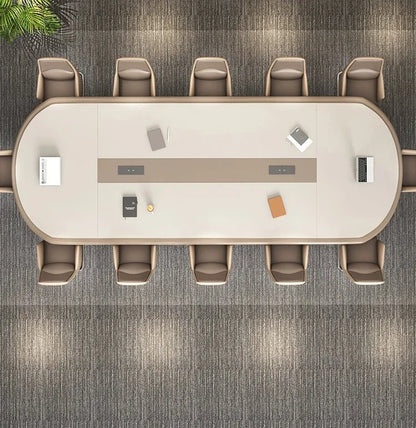 Modern Conference Table and Chair