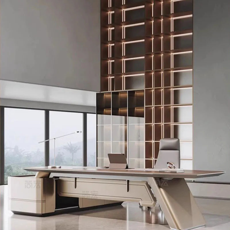 Bedroom Monitor Stand – Desk Gadgets, Workstation PC Table, Desk Mat for Gamers, Scrivanie per Computer, Modern Furniture