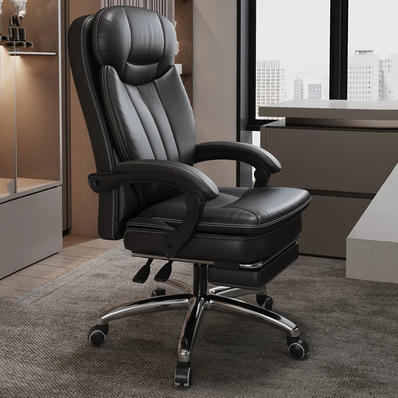 Comfortable Gaming Chair with Wheels: Lazy, Luxury, for Office, Bedroom, and Living Room