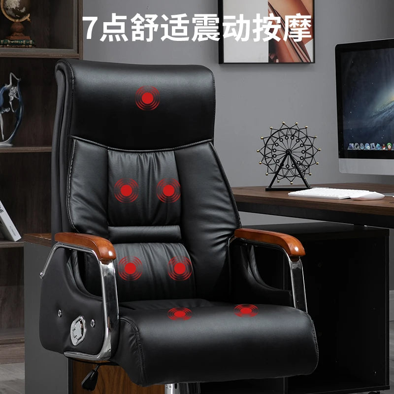 Recliner Mobile Office Chairs Ergonomic Computer Floor Comfortable Nordic Chair Leather Massage Design Home Furniture WWH25XP