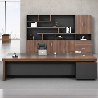Luxury L-Shaped Corner Office Desk