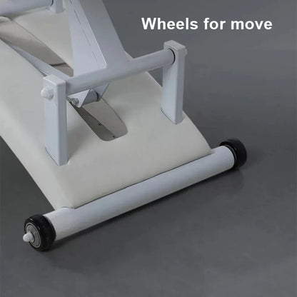 New White Esthetician Therapy Spa Treatment  3 Electric Motor Extension Lash Facial Table De Massage Bed