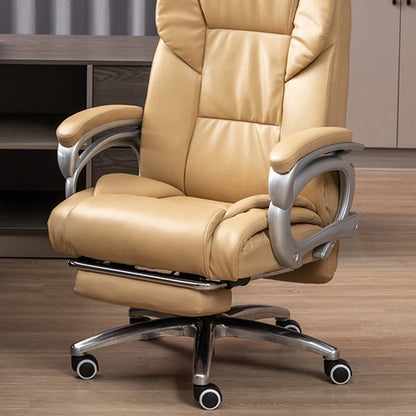 Work Chair Comfortable Gamer Rotating Office Luxury Lazy Chair Living Room Relaxing Recliner Stool Sillas De Oficina Wheels Pc