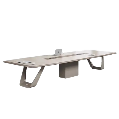 Luxury meeting table with accessories