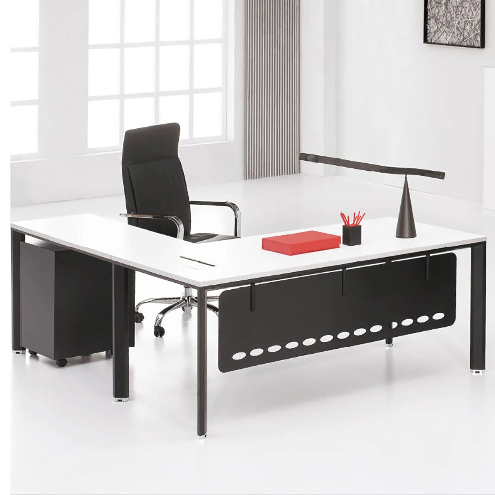 high tech modern solid wood ergonomic luxury modular executive office furniture desks