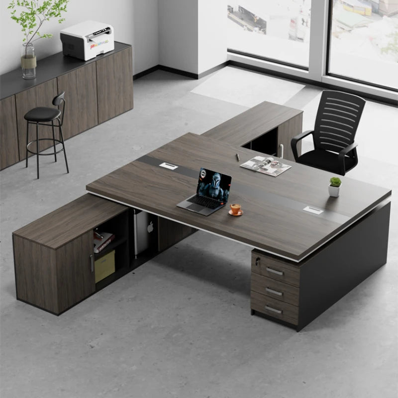 Simple Table Modern Desk Office Vanity Laptop Luxury Minimalist Executive Bedroom Industrial Student Escritorio Gaming Shelves