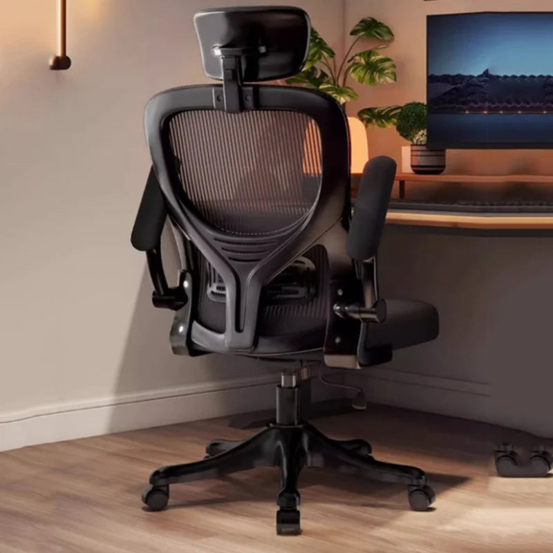 Rotating Cheap Support Office Chair Design Armrest Black Adjustable Office Chairs Comfy Study Cadeira Para Escritorio Furniture