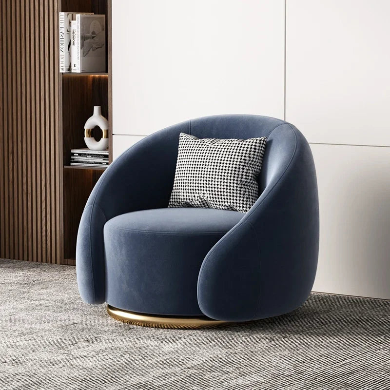 Nordic Modern Living Room Chair Portable Ergonomic Unique Mobile Cute Chairs Luxury Fashion  Indoor Furniture