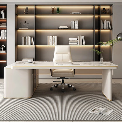 Minimalist Desk Reception Desktop Bedroom Computer Desks Executive Office Sofa Scrivania Angolare Accessories Work Furniture