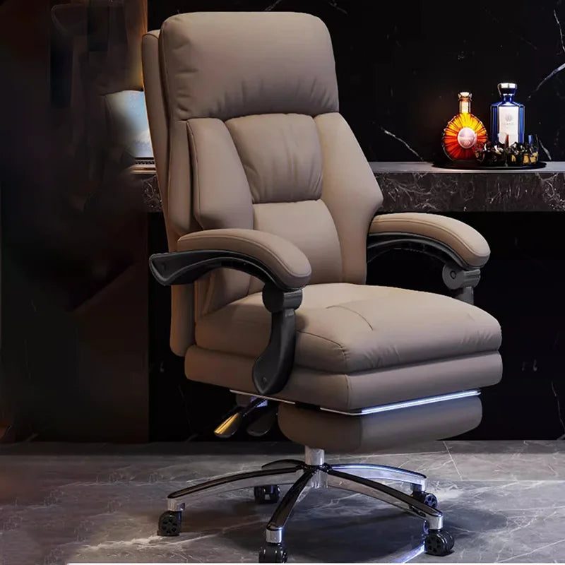 Senior Commerce Office Chair Executive Comfort Study Gaming Chair Boss Meeting Vanity Silla De Escritorio Office Furniture LVOC