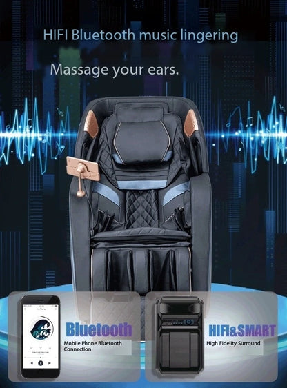 Thai Stretch Vibration  Sl roller track  Pretty Competitive price  Zero Gravity air press Health regimen massage chair