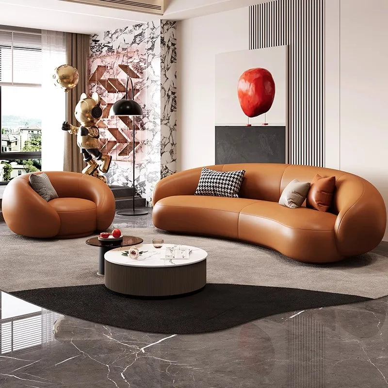 Loveseat Sofa Set Living Room Furniture Individual Armchair Floor Couch Sofas Bed Modern De Salon Recliner Chair Minimalist Home