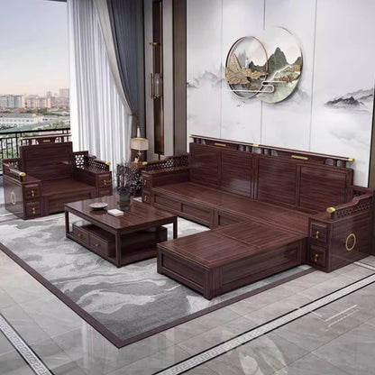 Wood Relaxing Fancy Sofas Living Room Modern Natural Ebony Reading Sofa Lounge Designer Divani Da Soggiorno Furniture Couch