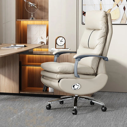 Relax Executive Office Chair Design Leather Adjustable Modern Ergonomic Chair Massage Comfy Room Silla De Oficina Cute Furniture