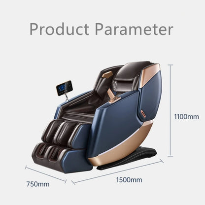 JKR Newest Massage Chair 3D Flexible Movement Extended SL Double Track Zero Gravity Full Body Airbag Wrapped Relaxation Sofa