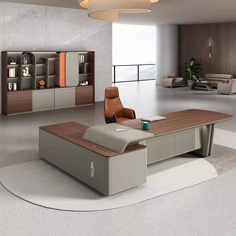 Writing Standing Office Desk Storage Corner Cheap Drafting Luxury Office Desk School Table Pliante Fashionable Furniture HDH