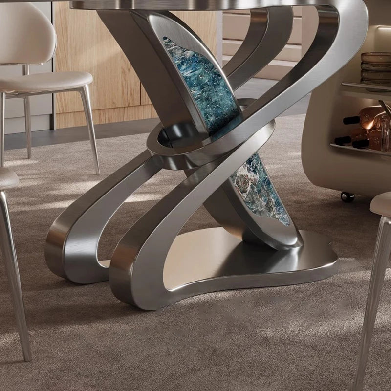 Modern Luxury Dining Table Restaurant Free Shipping Japanese Center Dining Table Hotel Lobby Restaurant Table A Manger Furniture