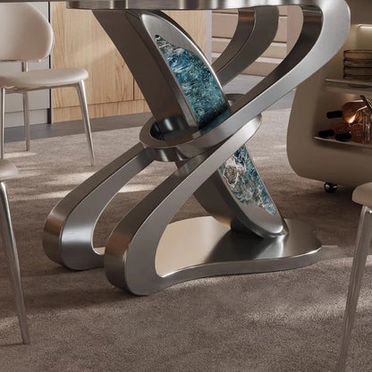 Modern Luxury Dining Table Restaurant Free Shipping Japanese Center Dining Table Hotel Lobby Restaurant Table A Manger Furniture