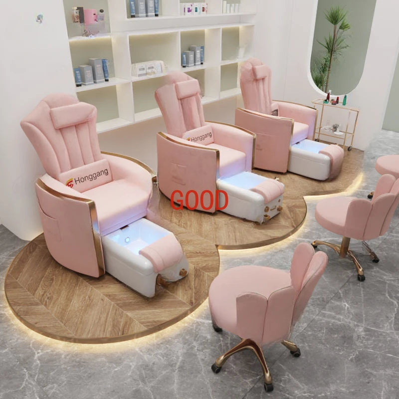 Beauty Table Mesa Spa – Foldable Portable Esthetician Bed, Massage Stretcher Mattress, Eyelash Extension & Marquise Lash Table