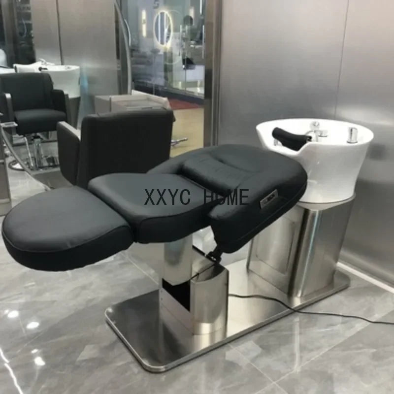 Makeup Shampoo Chair Minimalistic Thai Spa Massage Bed Hair Wash Chairs Haircutting Lavacabezas Beauty