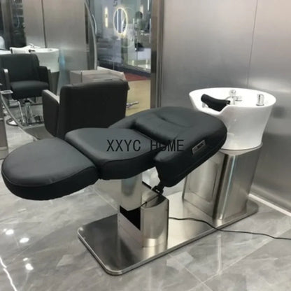 Makeup Shampoo Chair Minimalistic Thai Spa Massage Bed Hair Wash Chairs Haircutting Lavacabezas Beauty
