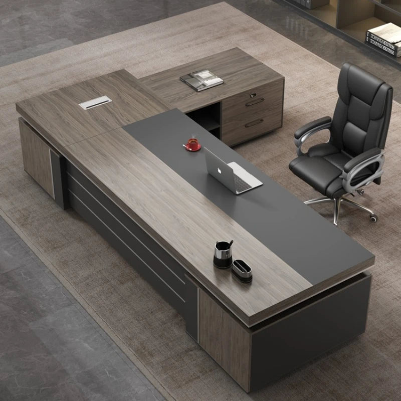 Luxury Modern Office Desks Men Storage Executive Laptop Computer Desks Laptop Standing Escritorios De Ordenador Office Furniture