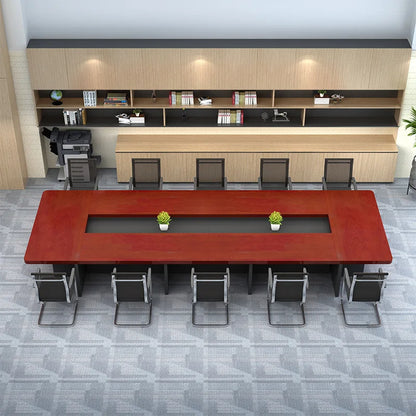 Fashionable office furniture multi-person conference table large business conference table simple modern rectangular negotiation