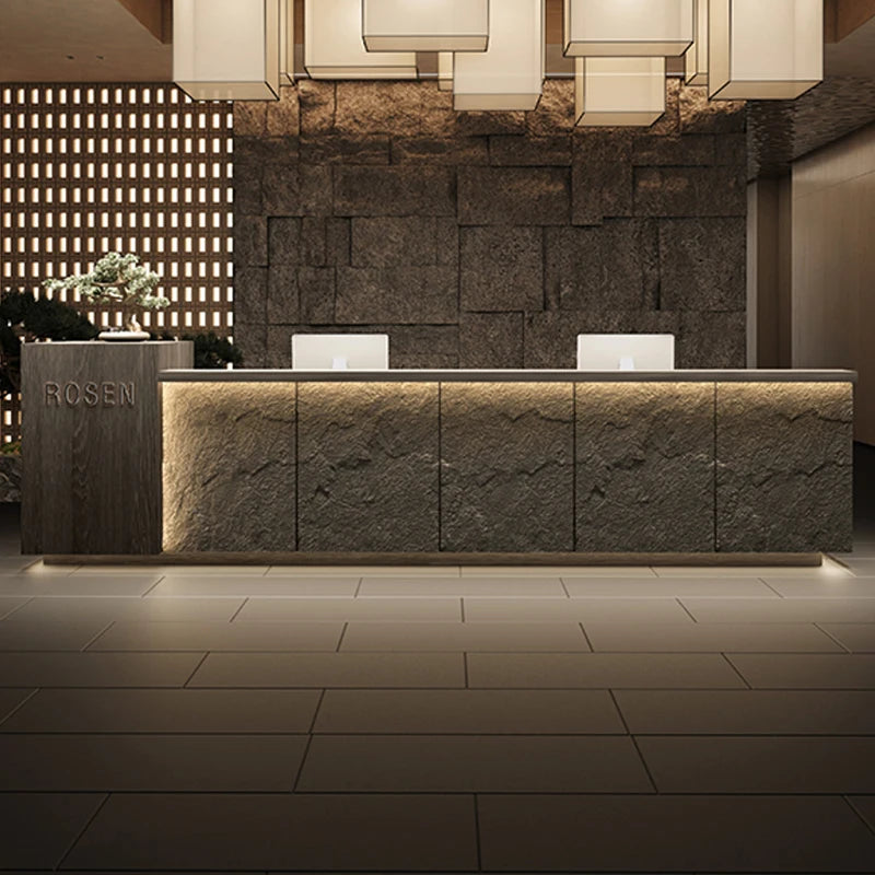 Italian-Style Simple Reception Desks