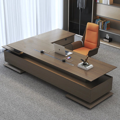 School Hutch Office Desks Workbench Boss Filing Cabinets Gaming Table Sedentary Standing Scrivania Ad Angolo Desk Furniture