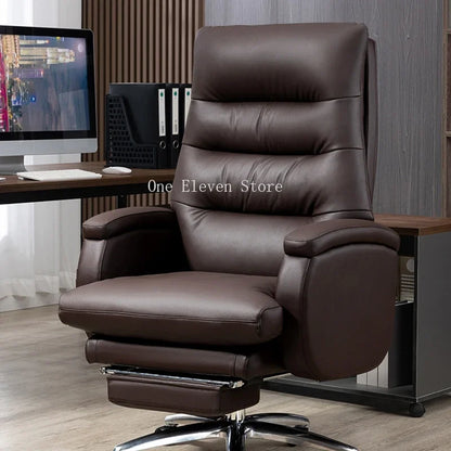 Luxury Ergonomic Computer Armchair – Weightless, Reclining, and Rotating
