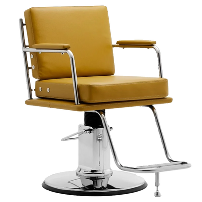 Ecological leather barber shop chair lift rotating haircut seat barber shop stool