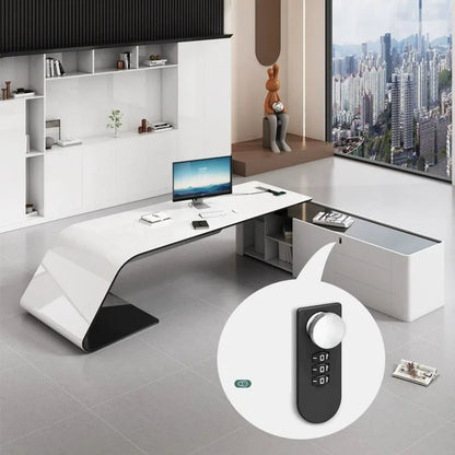 Minimalist Desk Computer Offices Corner Office Room Desks Offer Simple Table Professional Furniture Organizer Tafel
Study