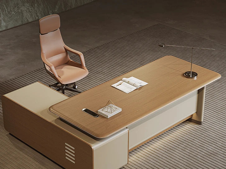 modern office L-shaped Desk