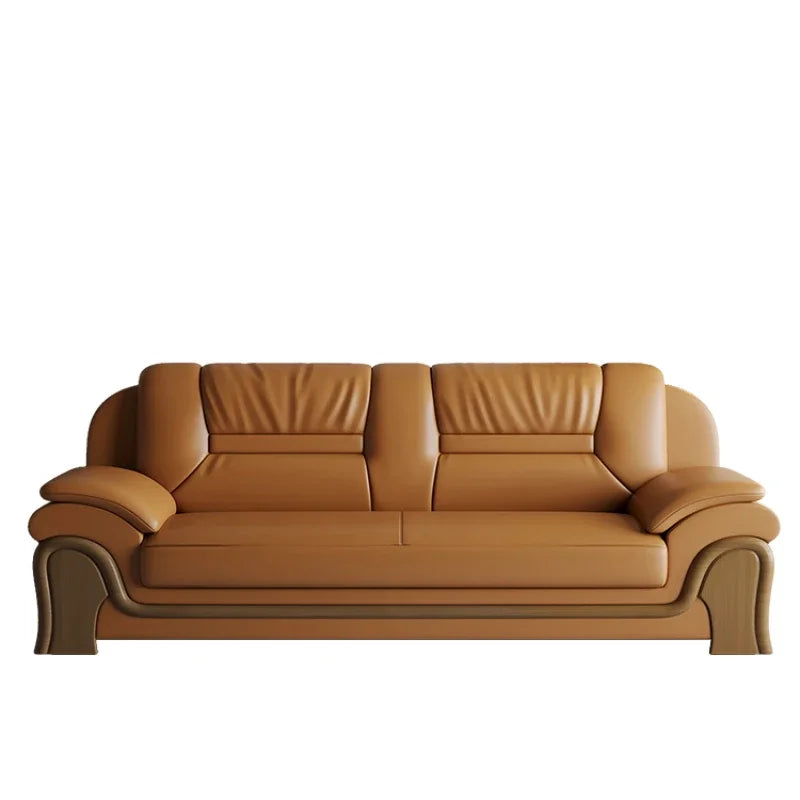 Foam Comfortable Sofa Set Wood Brown Reading Recliner Nordic Sofa Set Lazy Love Seat Muebles Para Salas Modernos Home Furniture