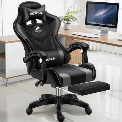 Comfortable Gaming Armchair: Ergonomic Backrest for Work and Relaxation