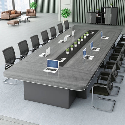 Luxury Boardroom Conference Table &amp; Chair Set